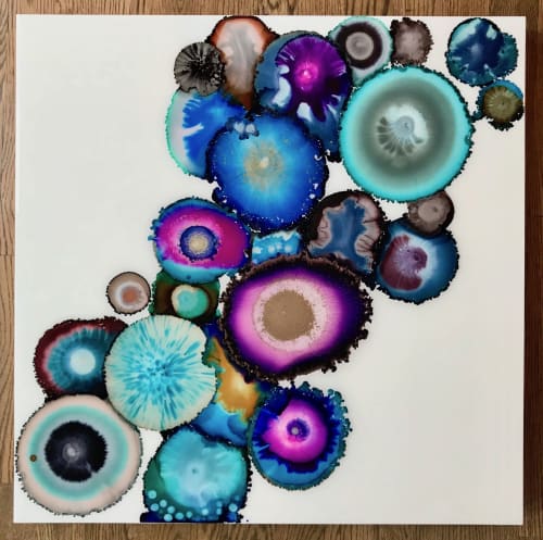On the Side | Oil And Acrylic Painting in Paintings by Laura Van Horne Art | Arden Home in Seattle