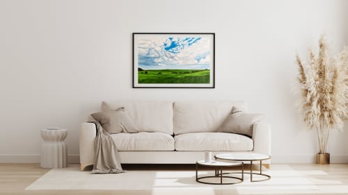 "Abundant Skies" horizontal print | Paintings by Coleman Senecal Art