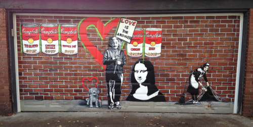 Love is the Answer! | Murals by Murals By Marg