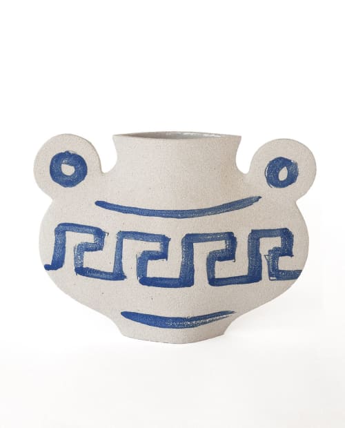 Ceramic Vase ‘Greek [M]’ | Vases & Vessels by INI CERAMIQUE