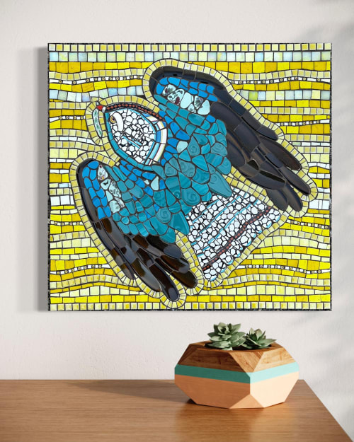 Soaring Free | Wall Sculpture in Wall Hangings by Gila Mosaics Studio