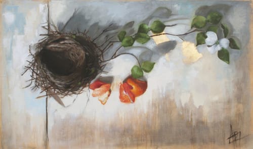 Southern Still Life | Paintings by Andie Paradis Freeman | Hagood Homes at St. James Plantation in Southport