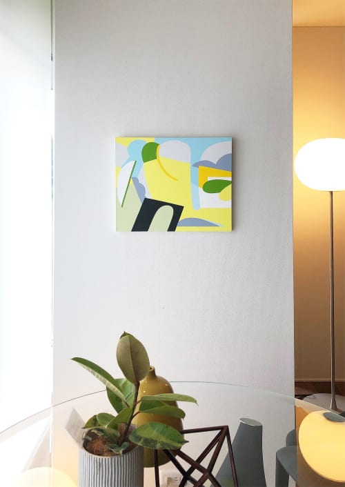 With | Paintings by Kotaro Machiyama | アルフレックス名古屋 in Nagoya