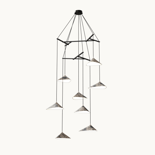 Emily V8 Pendant Light Oxid | Chandeliers by MOSS Objects