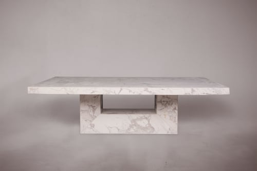 Marble Coffee Table. Modern Coffee Table. Natural Stone Coff | Tables by HamamDecor LLC