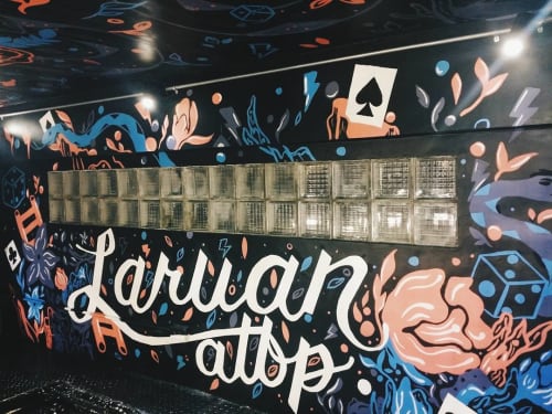 Laruan Atbp Mural | Murals by KFK Collective | Laruan Atbp. Cafe in Lungsod Quezon