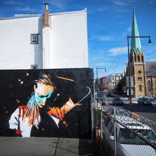 Knickerbocker Avenue Mural | Street Murals by Raphael Gindt