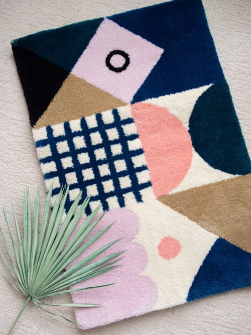 Garden Patch Art Rug | Rugs by LEMONNI