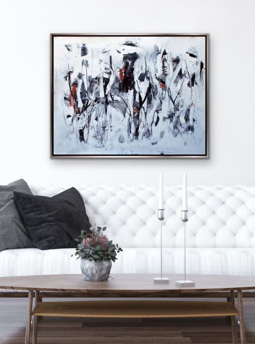 Black and White III | Paintings by Julie Schumer