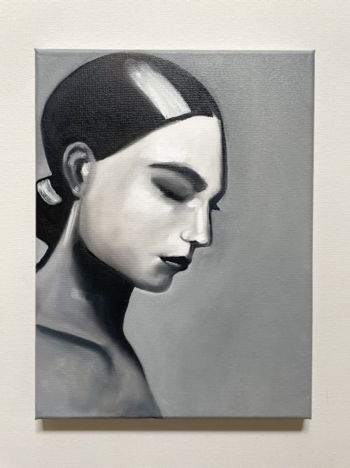 Fine Line | Oil And Acrylic Painting in Paintings by Anthony Perrigo Art