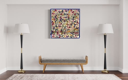 Sapphire Edge | Mixed Media by Michael Olsen