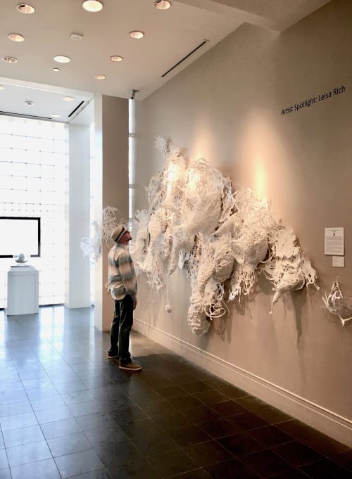 Varykino: The Ice Palace | Wall Hangings by Leisa Rich | Ogden Museum of Southern Art in New Orleans