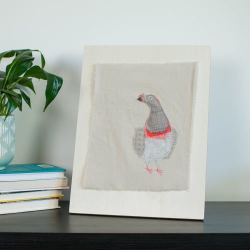 Pigeon 01.09 | Tapestry in Wall Hangings by Tracey Cameron Creative