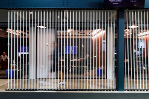 Knot & Rope Screen | Wall Treatments by FIBROUS | H-E-B Digital & Favor Eastside Tech Hub in Austin
