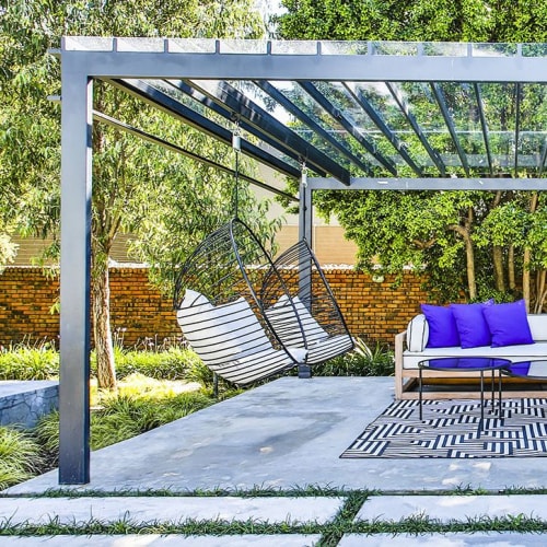 Studio Stirling - Bubble Interior by Emerald Black Project 4 | Swing Chair in Chairs by Studio Stirling