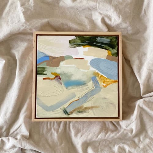 “elevated” 10”x10” | Oil And Acrylic Painting in Paintings by Quinn Dimitroff
