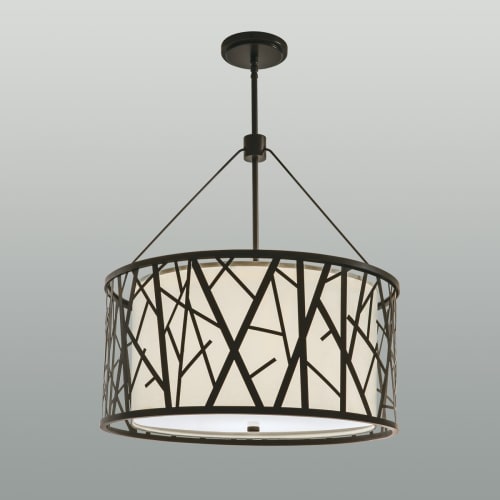 Woods Drum Pendant | Pendants by ILEX Architectural Lighting | ARCH Orthodontics in Westwood