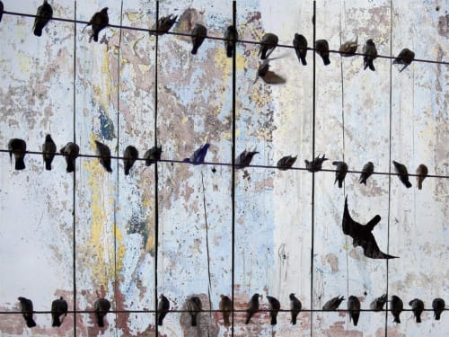 Spring birds II | Paintings by Irena Orlov