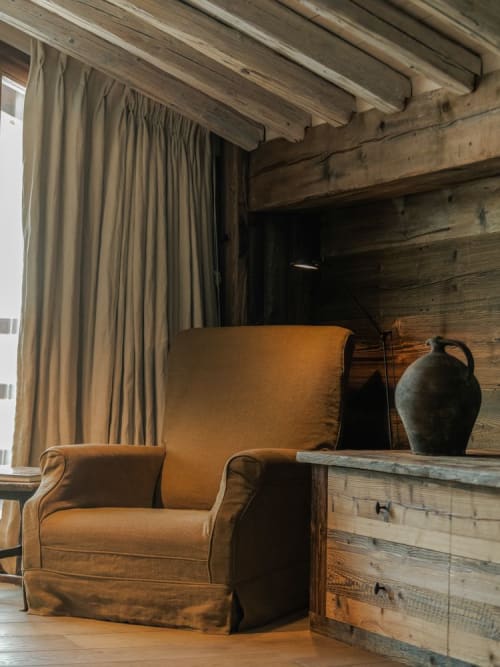 Bedroom Design | Interior Design by Geraldine Dohogne - Beyond Design. | Zannier Hotels Le Chalet in Megève