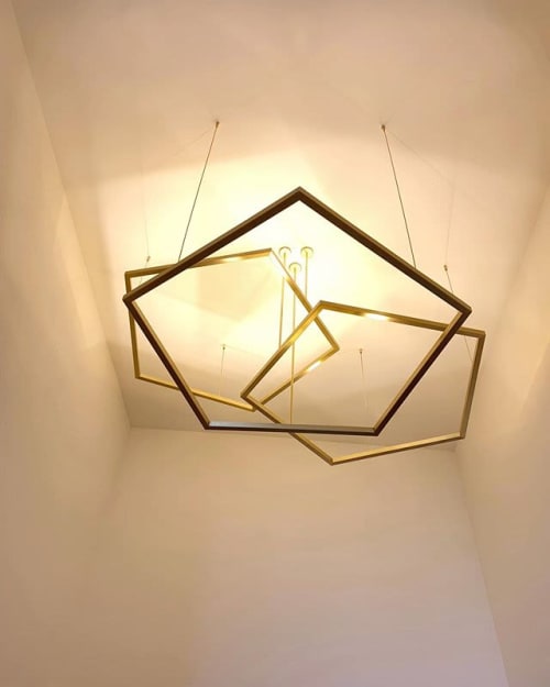 PENDAGONAL LAMP | Chandeliers by CONTAIN ESTUDIO