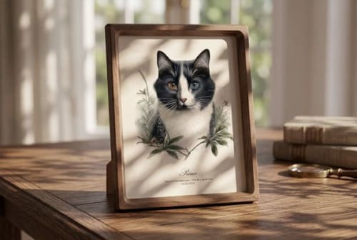 Memorial Pet Portrait | Prints by Studio Linnæus