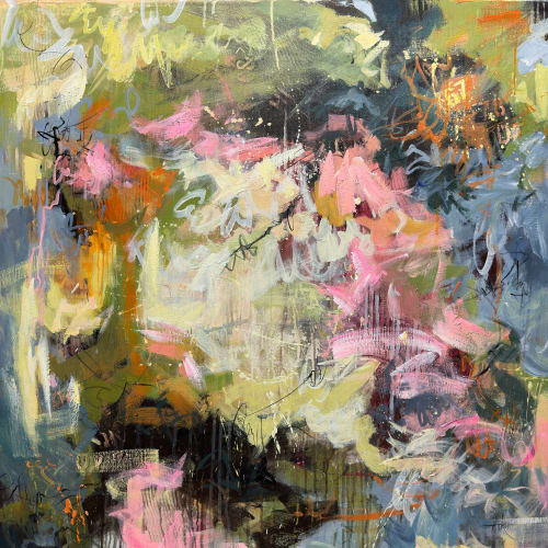 Echoes of Green | Paintings by Anastasiia Krykun