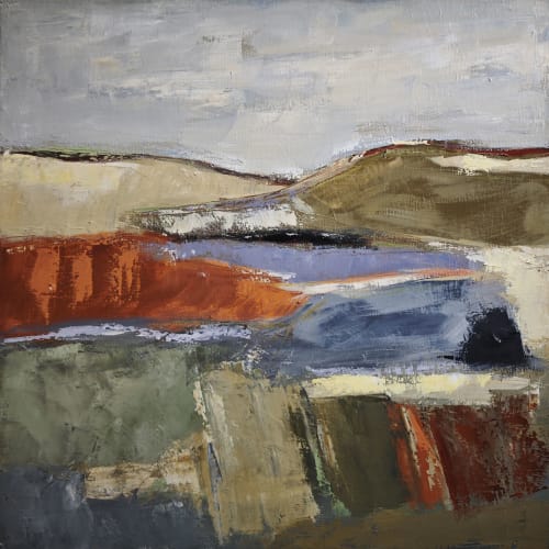 Earth memory | Oil And Acrylic Painting in Paintings by Sophie DUMONT.