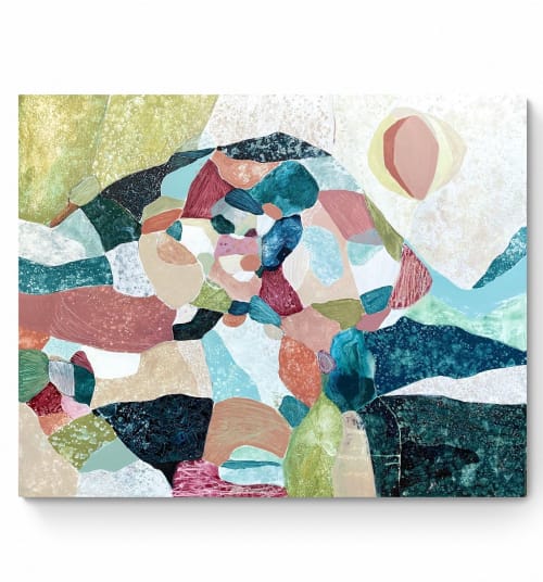 When we walk together | Oil And Acrylic Painting in Paintings by Cristina Dalla Valentina