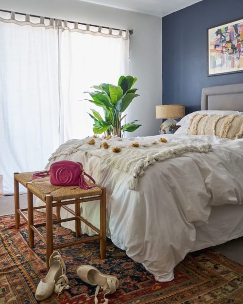 Bed Throw | Linens & Bedding by Anthropologie | Annette Vartanian of A Vintage Splendor in Pasadena