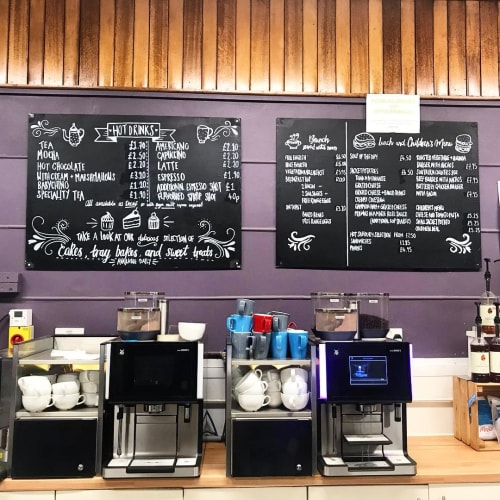 Chaklboard | Signage by 2 Sisters | Royal Victoria Country Park Cafe in Netley