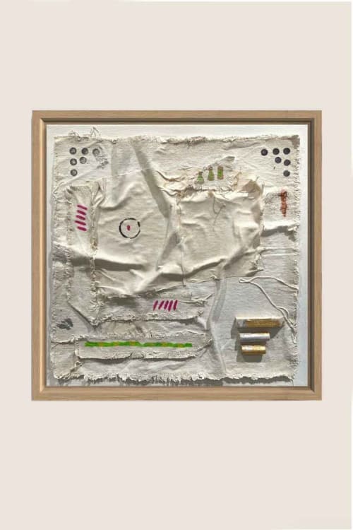 Totem T1212 F | Mixed Media in Paintings by Michael Denny Art, LLC