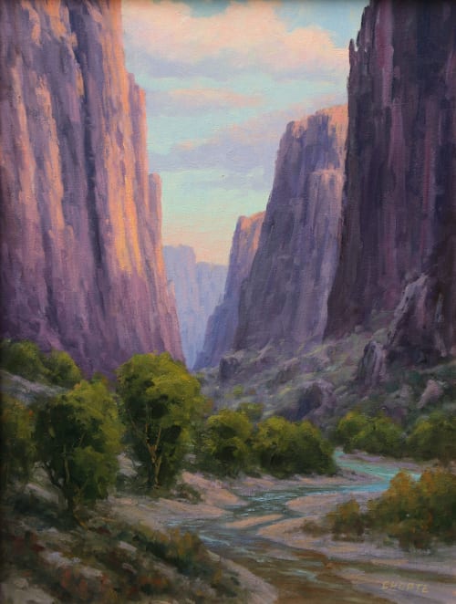 Salmon Falls Canyon | Paintings by Fred Choate Fine Art