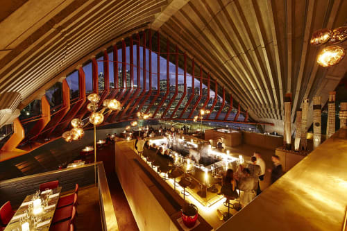 Bennelong Restaurant - Sydney Opera House | Interior Design by Tonkin Zulaikha Greer | Bennelong Restaurant and Bar in Sydney