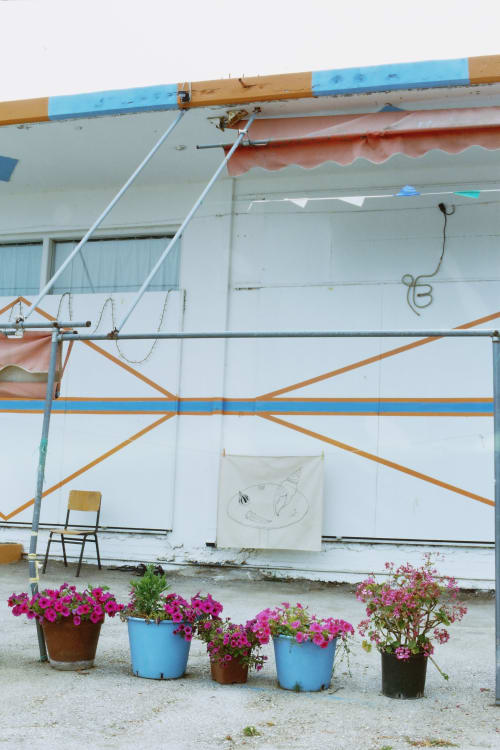 Table of Objects | Embroidery in Wall Hangings by Tatiana May | Athens, Greece in Athens