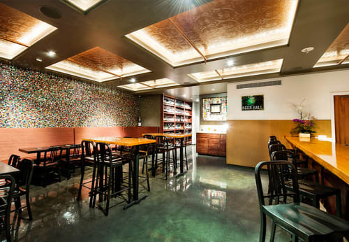 The Beer Hall, Bars, Interior Design