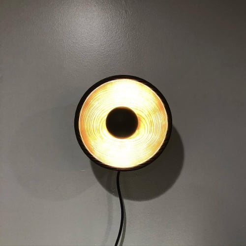 Darkness Sconce | Sconces by Brandon Harder Art and Design