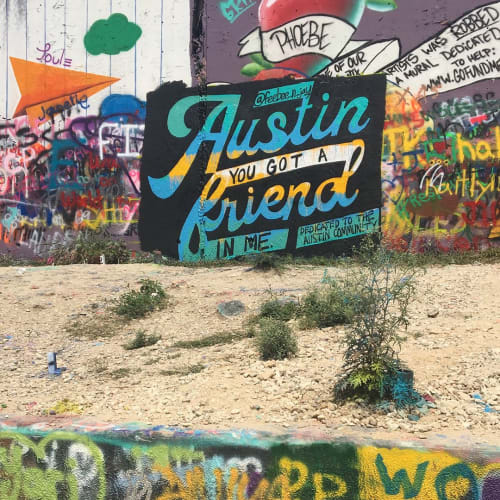 Austin, You Got A Friend In Me. | Street Murals by FeeBee Art | HOPE Outdoor Gallery in Austin