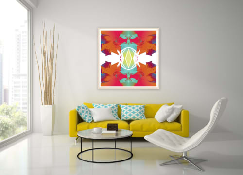 Digital Orchid 2 | Art & Wall Decor by Stephanie Mill