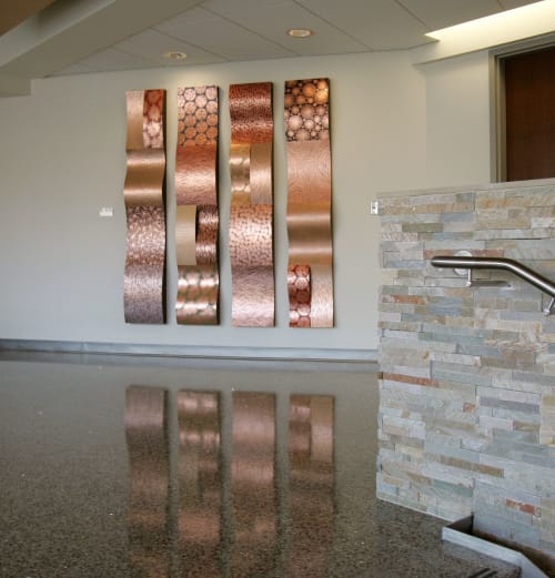 Patterns of Nature | Sculptures by Linda Leviton Sculpture | Miami Valley Hospital in Dayton