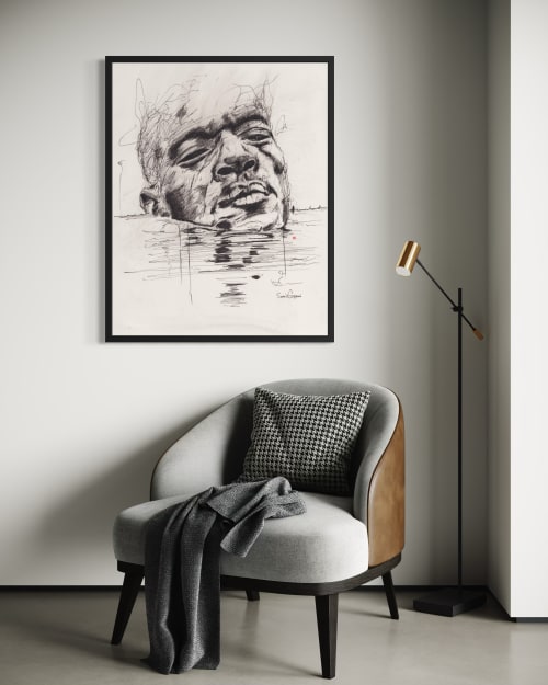 No One’s Coming To Save You Art Print 40in X 50in | Prints by Sean Cottman