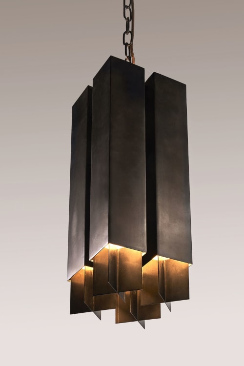 Wind Tall | Pendants by Nader Gammas Lighting Design