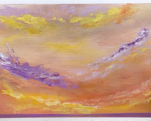 Abstract Paintings | Oil And Acrylic Painting in Paintings by ArtbyPunam