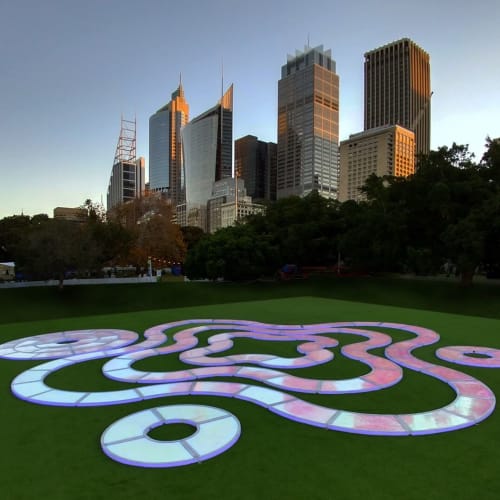 Aqueous | Public Sculptures by Jen Lewin | Royal Botanic Gardens in Sydney