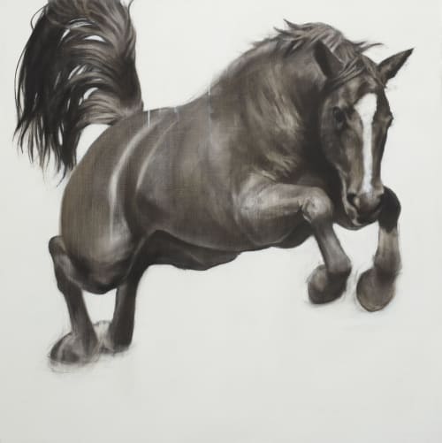 Voyage | Oil And Acrylic Painting in Paintings by Patsy McArthur