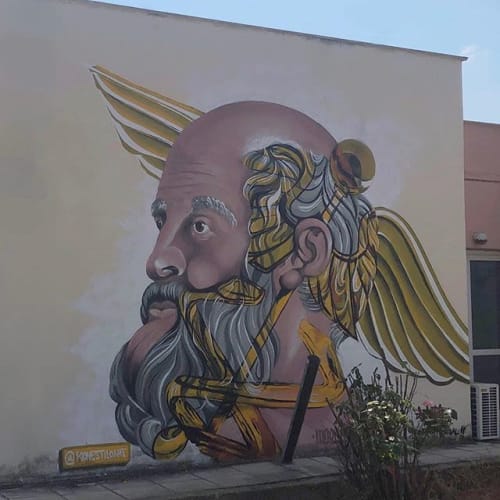 Hipocrates | Street Murals by Konestilo