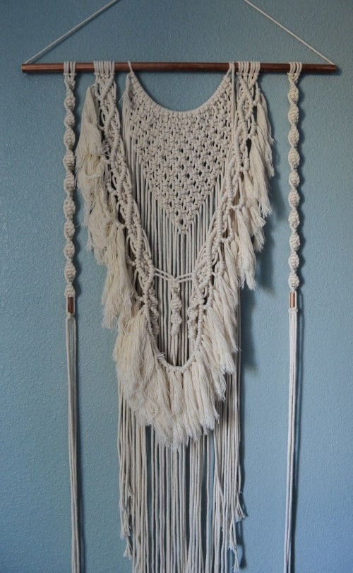 The León | Macrame Wall Hanging in Wall Hangings by Gissell Studio - Textile & Botanical Art