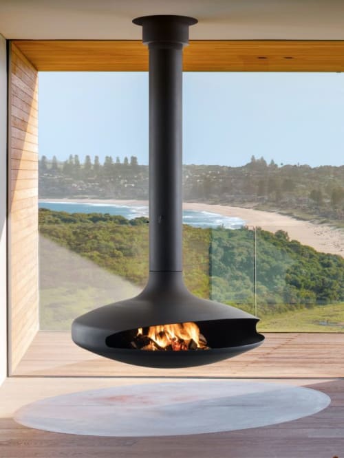 Gyrofocus Fireplace | Fireplaces by European Home | Southern Ocean Lodge in Kingscote