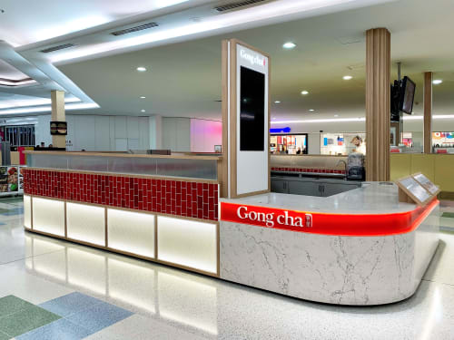 Gong cha, Restaurants, Interior Design