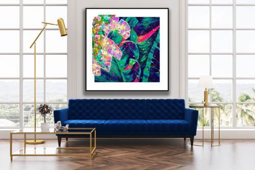 'Embrace' Limited Edition Lithograph | Art & Wall Decor by Mishell Leong