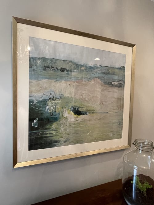 Saxapahaw Haw | Oil And Acrylic Painting in Paintings by Marissa Meyzen